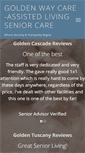 Mobile Screenshot of goldenwaycare.com